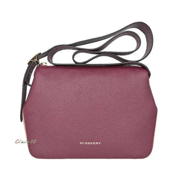 Burberry Helmsley House Check & Leather Cross Body Bag - Picture 3 of 9